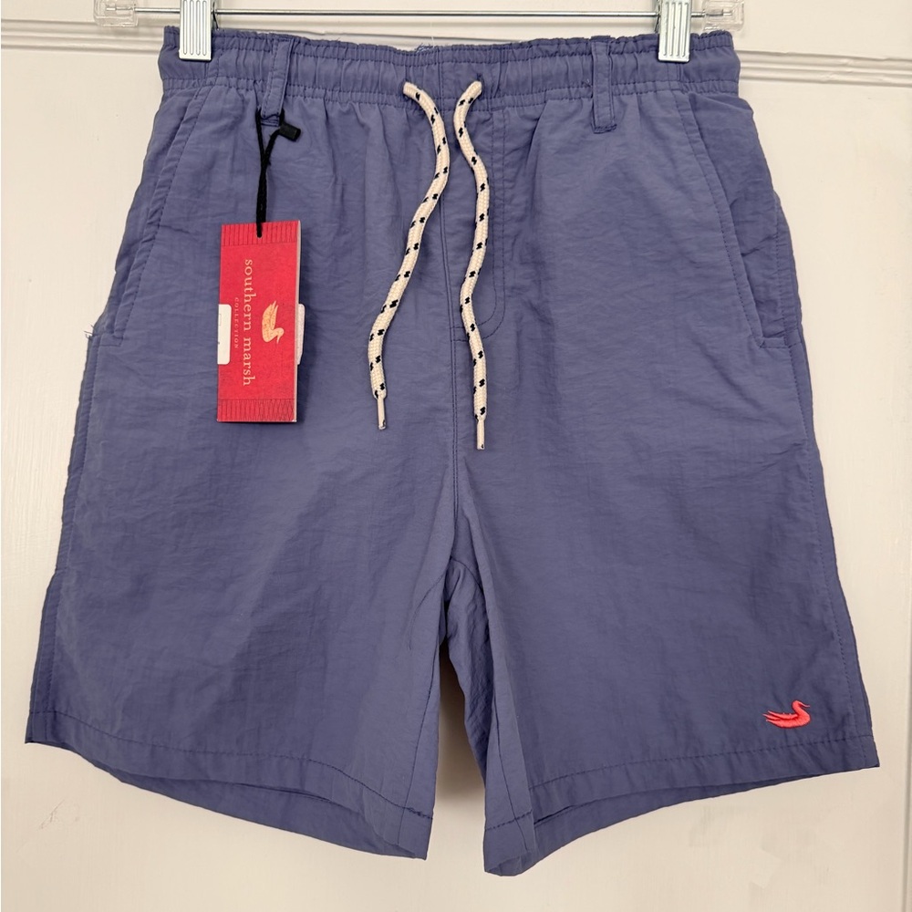 Southern Marsh Dockside swim trunks blue youth M
